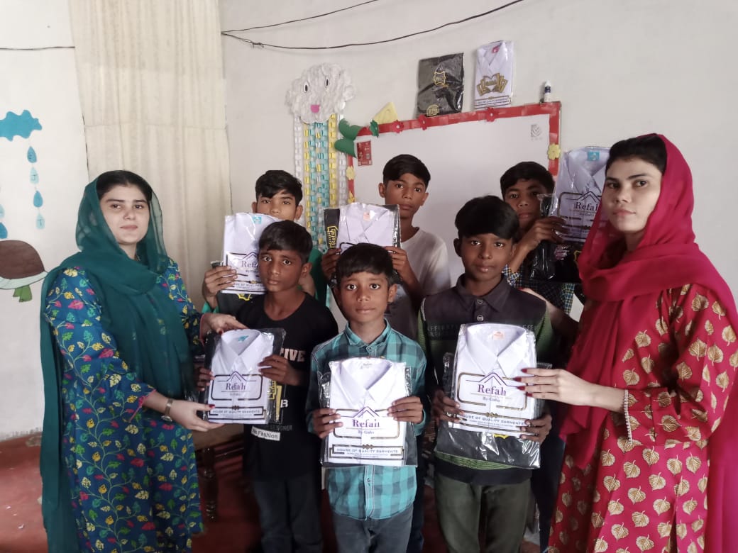 Teachers and students at Kingdom Heritage during uniform day