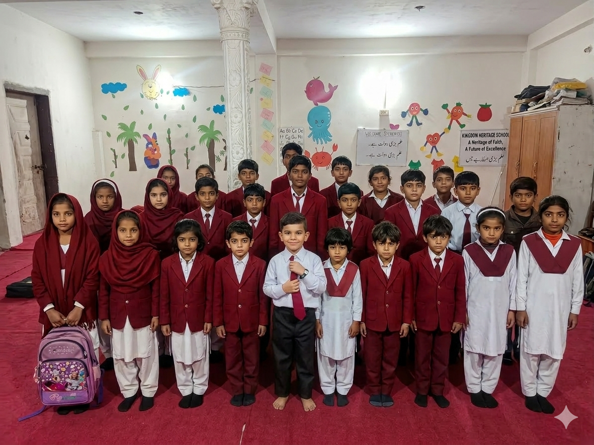 Children at our Christian education center